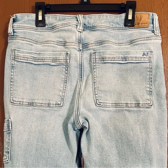 AE Stretch Low-Rise Kick Bootcut Jeans - Picture 5 of 7